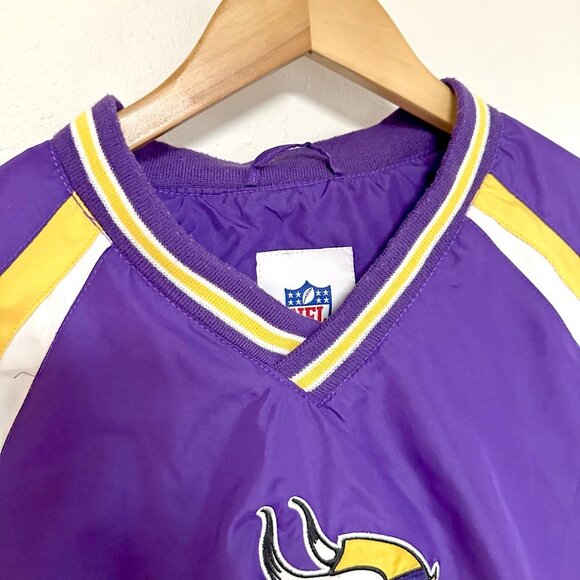 VTG NFL Vikings Pullover Windbreaker - Picture 6 of 11